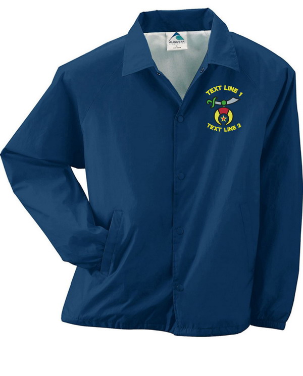 Shriner Coaches Jacket / Windbreaker #795 (image for) Shriner Coaches Jacket / Windbreaker #795